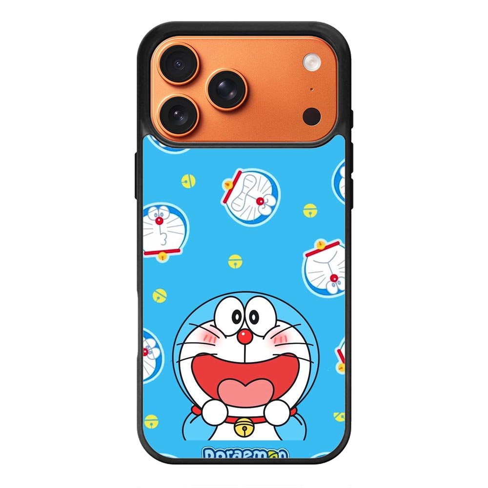 Doraemon pattern iPhone 17 Pro Case QC8722