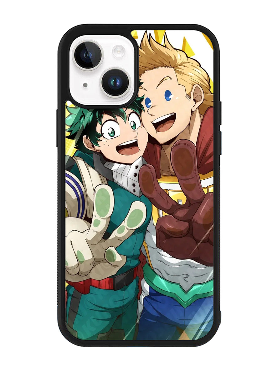 midoriya izuku and togata mirio iPhone 15 Plus Case OV8708