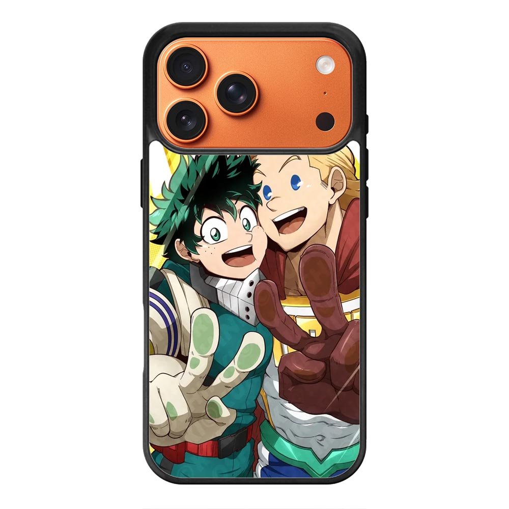 midoriya izuku and togata mirio iPhone 17 Pro Case OV8708