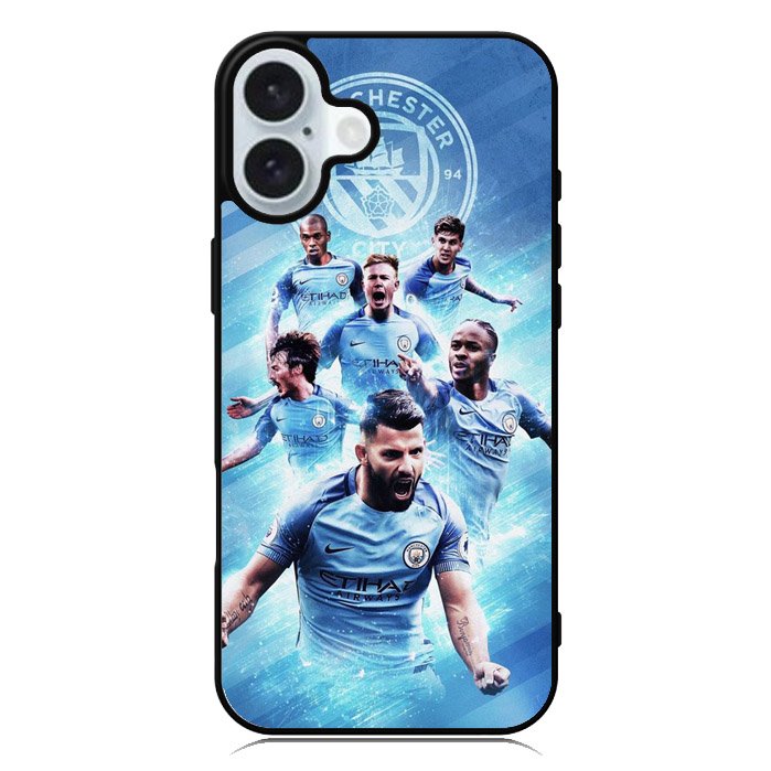 Manchester City iPhone 16 Plus Case QC3427