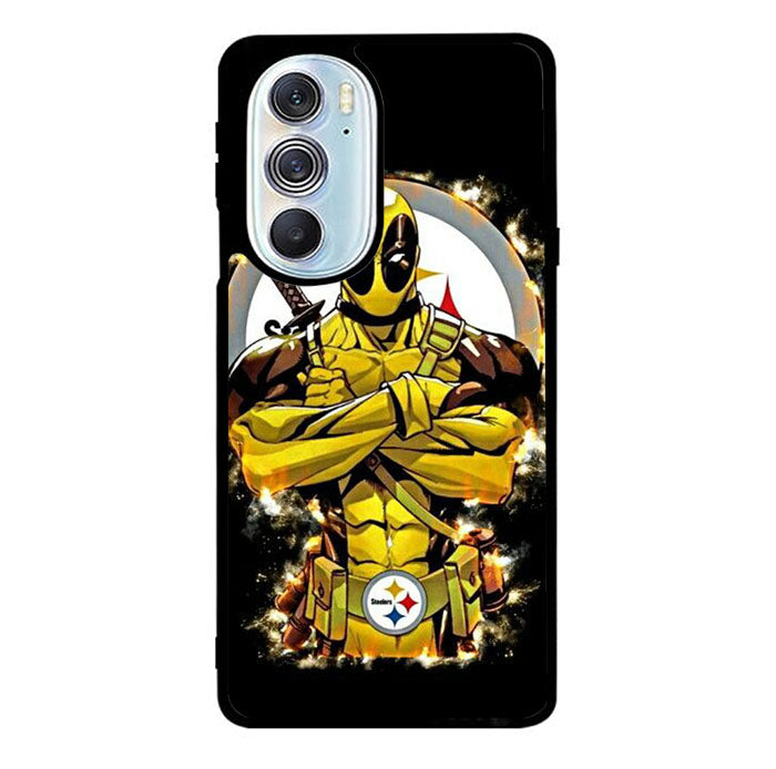 Pittsburgh Steelers Deadpool Motorola Moto Edge 2022 Case