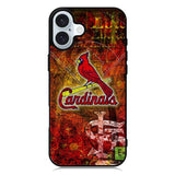 St Louis Cardinals 11th iPhone 16 Case