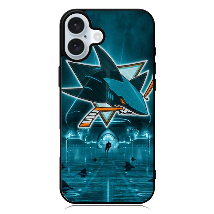 San Jose Shark FiPhone 16 Plus Case QC0717