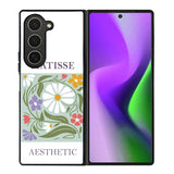 Abstract flowers FZ2251 Samsung Galaxy Z Fold 6 2024 5G Case