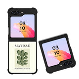Abstract Matisse Poster FZ2264 Samsung Galaxy Z Flip 5 2023 5G Case
