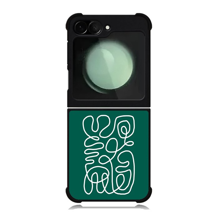 Matisse Green Art FZ2381 Samsung Galaxy Z Flip 6 2024 5G Case