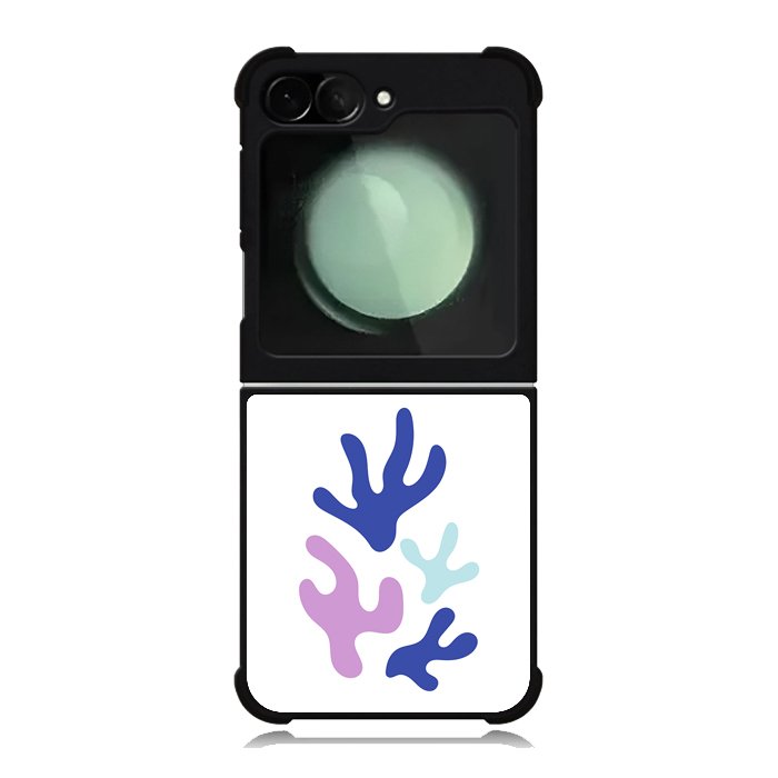 Abstract floral FZ2397 Samsung Galaxy Z Flip 6 2024 5G Case