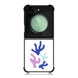 Abstract floral FZ2397 Samsung Galaxy Z Flip 6 2024 5G Case