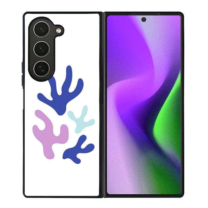 Abstract floral FZ2397 Samsung Galaxy Z Fold 6 2024 5G Case