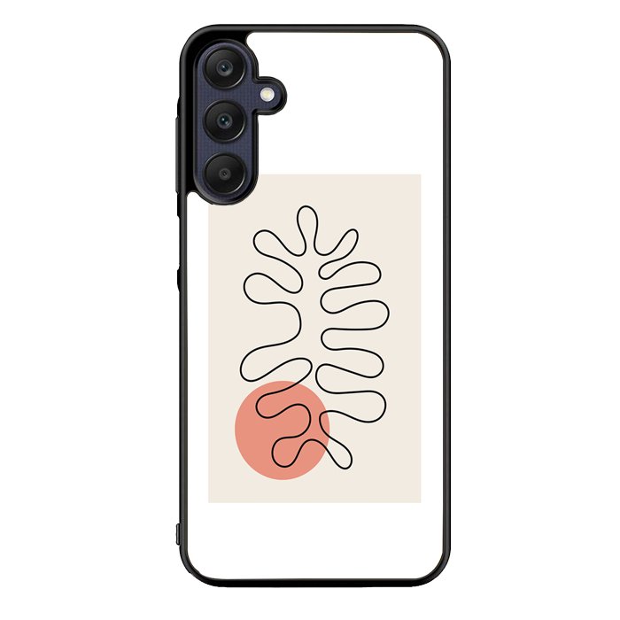 Abstract floral FZ2400 Samsung Galaxy A35 5G Case