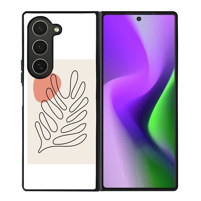 Abstract floral FZ2402 Samsung Galaxy Z Fold 6 2024 5G Case