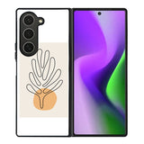 Abstract floral FZ2403 Samsung Galaxy Z Fold 6 2024 5G Case