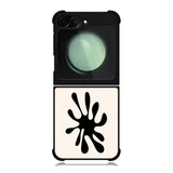 Abstract floral FZ2409 Samsung Galaxy Z Flip 6 2024 5G Case