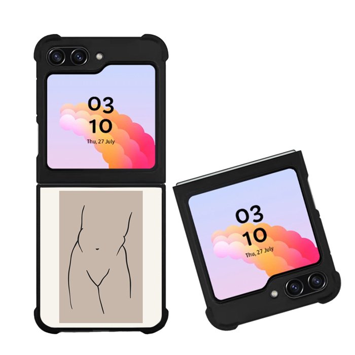 Matisse Striped Body FZ2587 Samsung Galaxy Z Flip 5 2023 5G Case