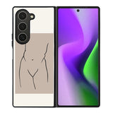 Matisse Striped Body FZ2587 Samsung Galaxy Z Fold 6 2024 5G Case