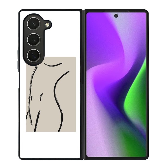 Matisse Striped Body FZ2590 Samsung Galaxy Z Fold 6 2024 5G Case