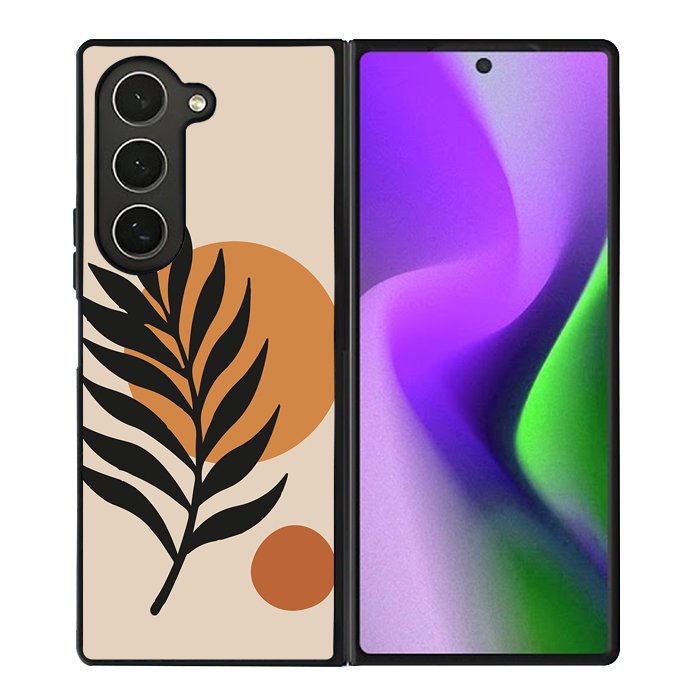 Abstract Floral FZ1329 Samsung Galaxy Z Fold 6 2024 5G Case