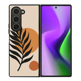 Abstract Floral FZ1329 Samsung Galaxy Z Fold 6 2024 5G Case
