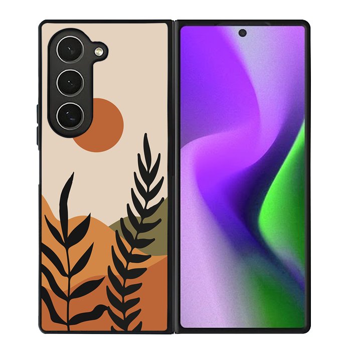Abstract Floral FZ1330 Samsung Galaxy Z Fold 6 2024 5G Case