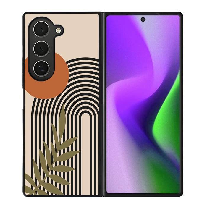 Abstract Floral FZ1332 Samsung Galaxy Z Fold 6 2024 5G Case