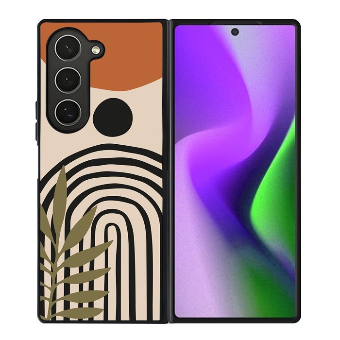 Abstract Floral FZ1333 Samsung Galaxy Z Fold 6 2024 5G Case
