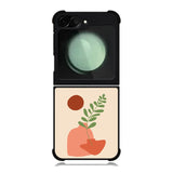 Abstract Floral FZ1336 Samsung Galaxy Z Flip 6 2024 5G Case