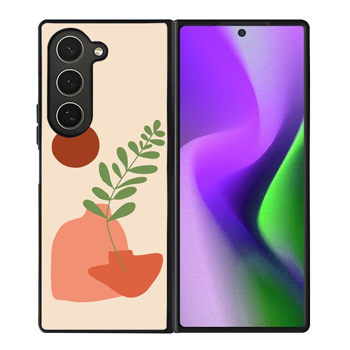 Abstract Floral FZ1336 Samsung Galaxy Z Fold 6 2024 5G Case
