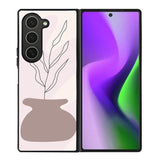 Floral Line Art FZ1471 Samsung Galaxy Z Fold 6 2024 5G Case
