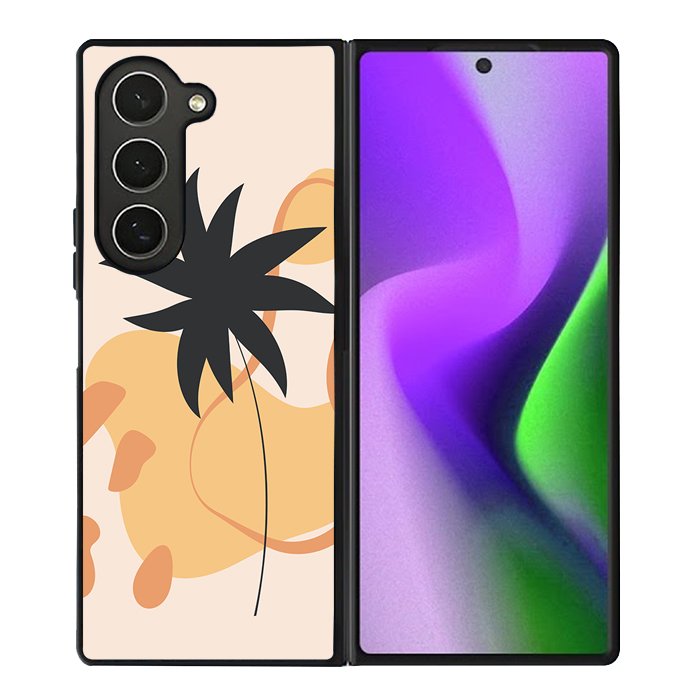 Floral Minimalist FZ1476 Samsung Galaxy Z Fold 6 2024 5G Case