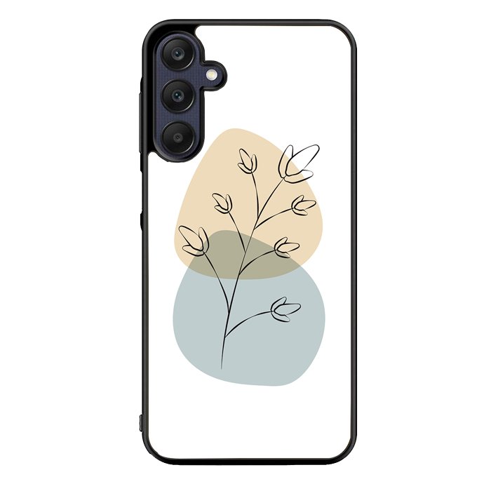 Floral Line Art FZ1482 Samsung Galaxy A25 5G Case