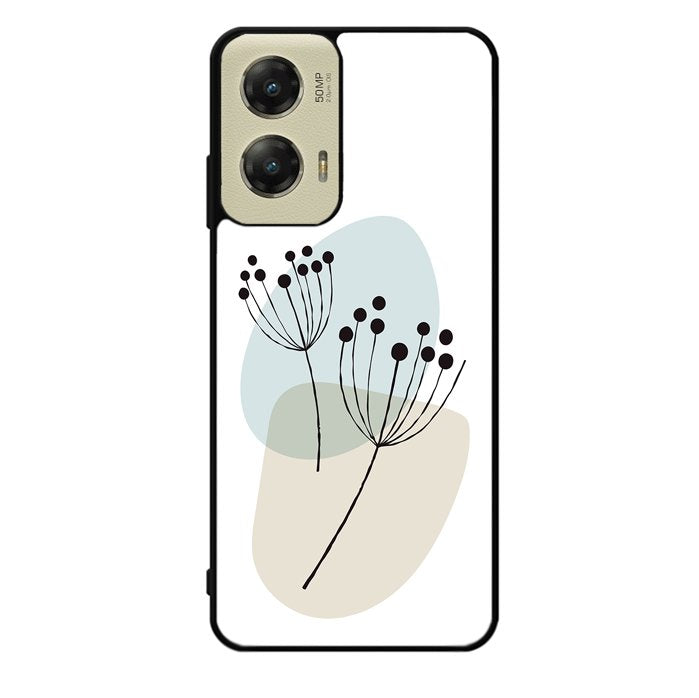 Floral Line Art FZ1483 Motorola Moto G Stylus 5G 2024 Case
