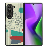 Floral Minimalist FZ1512 Samsung Galaxy Z Fold 6 2024 5G Case