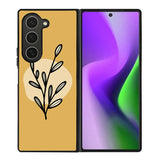 Floral Minimalist FZ1519 Samsung Galaxy Z Fold 6 2024 5G Case