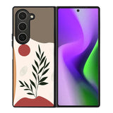 Floral Minimalist FZ1562 Samsung Galaxy Z Fold 6 2024 5G Case