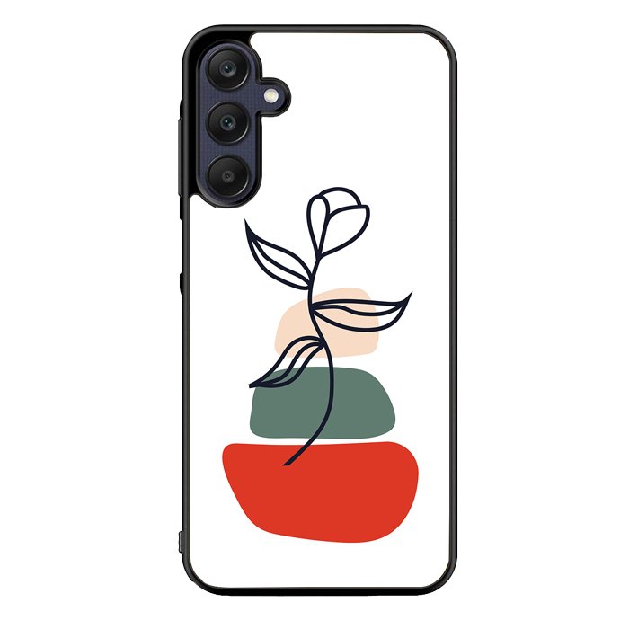 Floral Minimalist FZ1661 Samsung Galaxy A15 5G Case