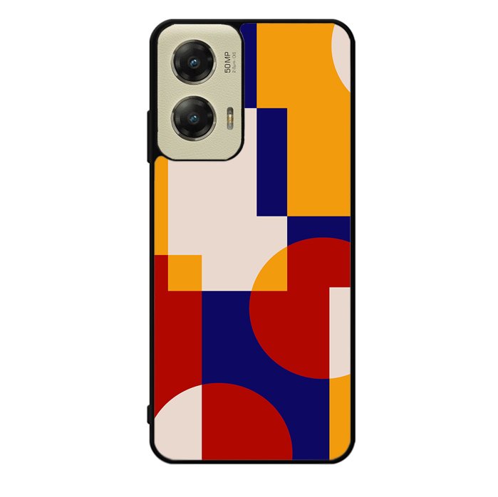 Abstract Bauhaus geometric FZ1713 Motorola Moto G Stylus 5G 2024 Case