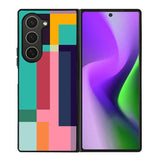 Abstract Bauhaus geometric FZ1719 Samsung Galaxy Z Fold 6 2024 5G Case