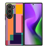 Abstract Bauhaus geometric FZ1720 Samsung Galaxy Z Fold 6 2024 5G Case