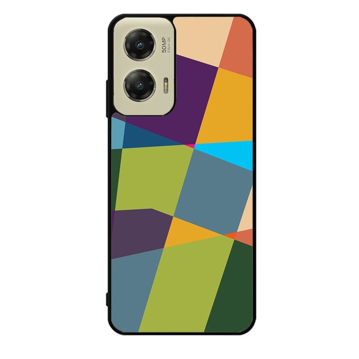 Abstract Bauhaus geometric FZ1724 Motorola Moto G Stylus 5G 2024 Case