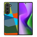 Abstract Bauhaus geometric FZ1725 Samsung Galaxy Z Fold 6 2024 5G Case