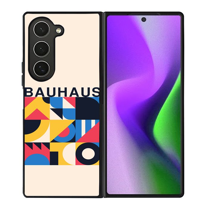Abstract Bauhaus geometric FZ1731 Samsung Galaxy Z Fold 6 2024 5G Case