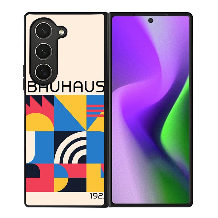 Abstract Bauhaus geometric FZ1733 Samsung Galaxy Z Fold 6 2024 5G Case