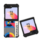 Abstract Bauhaus geometric FZ1734 Samsung Galaxy Z Flip 5 2023 5G Case