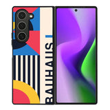 Abstract Bauhaus geometric FZ1734 Samsung Galaxy Z Fold 6 2024 5G Case