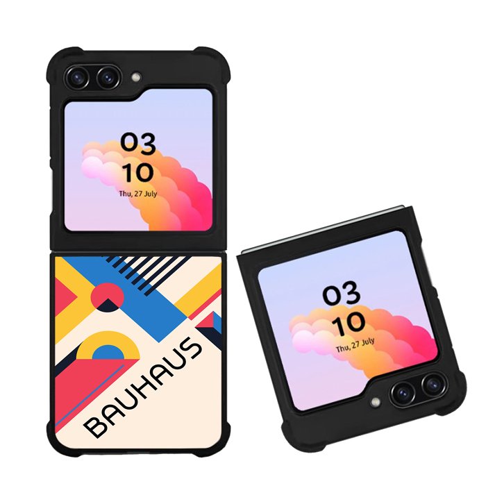 Abstract Bauhaus geometric FZ1745 Samsung Galaxy Z Flip 5 2023 5G Case
