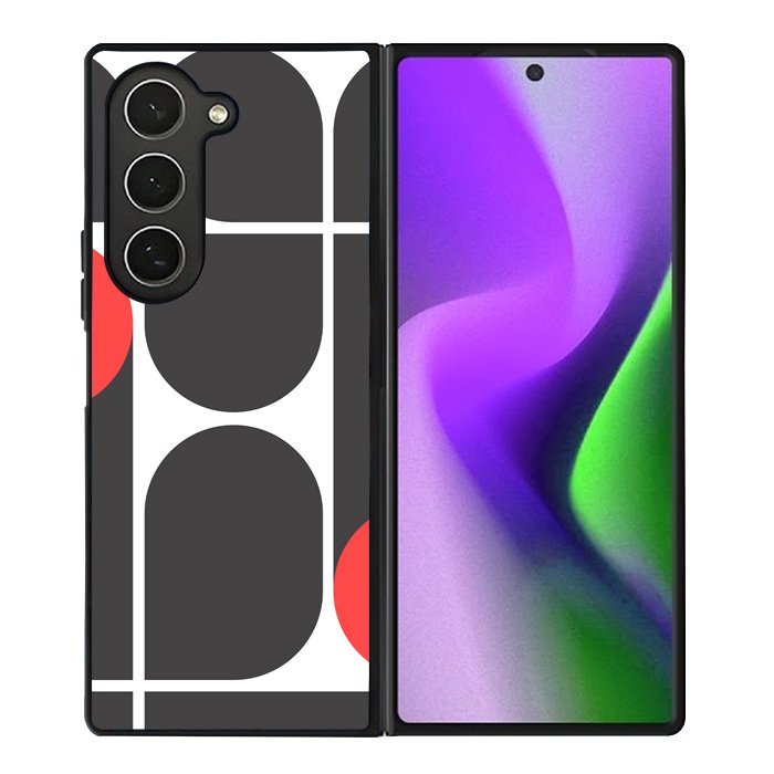 Abstract geometric FZ1753 Samsung Galaxy Z Fold 6 2024 5G Case