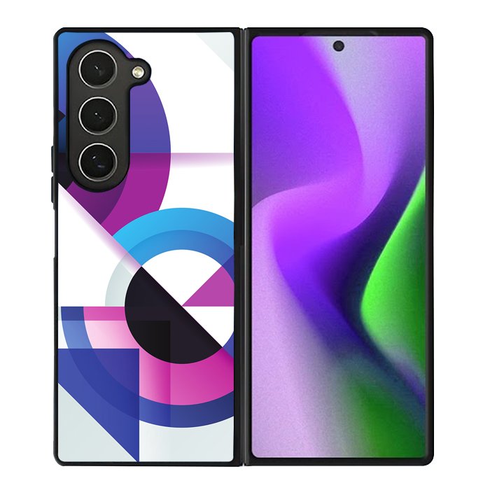 Abstract geometric FZ1755 Samsung Galaxy Z Fold 6 2024 5G Case