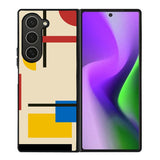 Abstract Bauhaus geometric FZ1762 Samsung Galaxy Z Fold 6 2024 5G Case