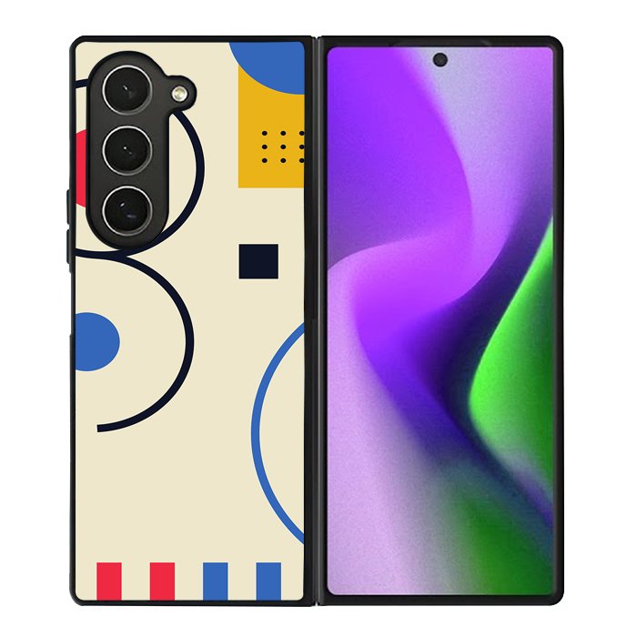 Abstract geometric FZ1770 Samsung Galaxy Z Fold 6 2024 5G Case
