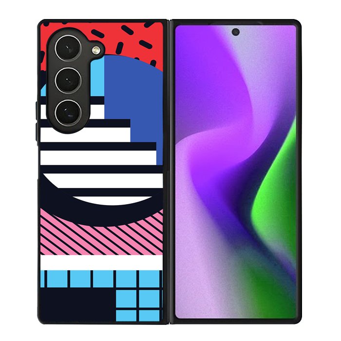 Abstract geometric FZ1774 Samsung Galaxy Z Fold 6 2024 5G Case